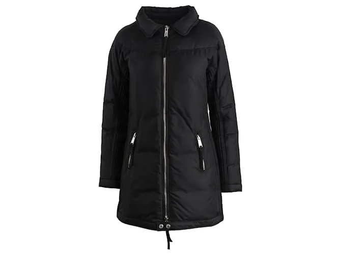 Dsquared2 Chaqueta larga de plumas Negro 