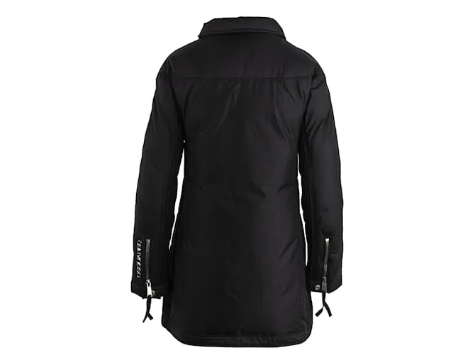 Dsquared2 Chaqueta larga de plumas Negro 