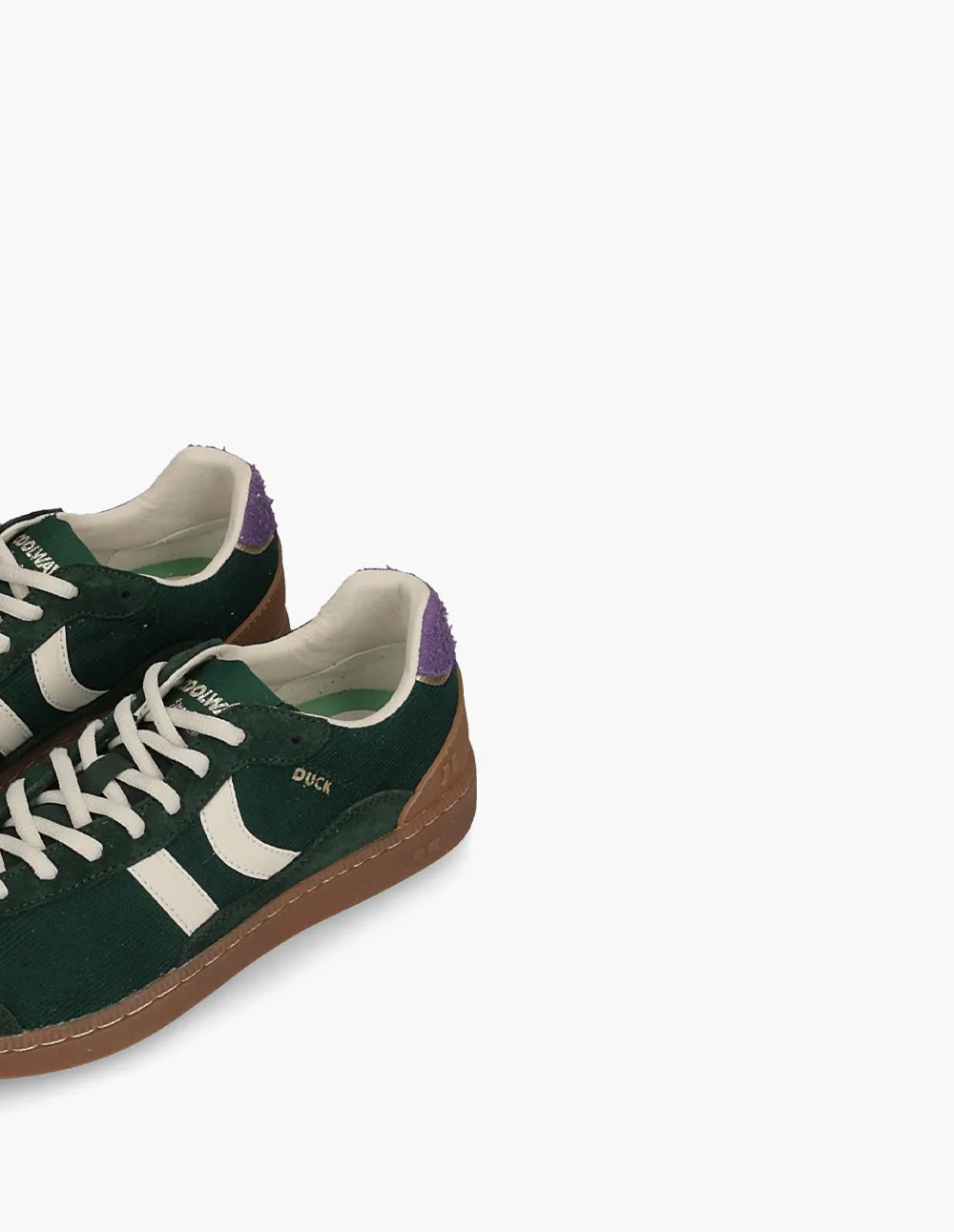 DUCK GREEN CORDUROY MUJER