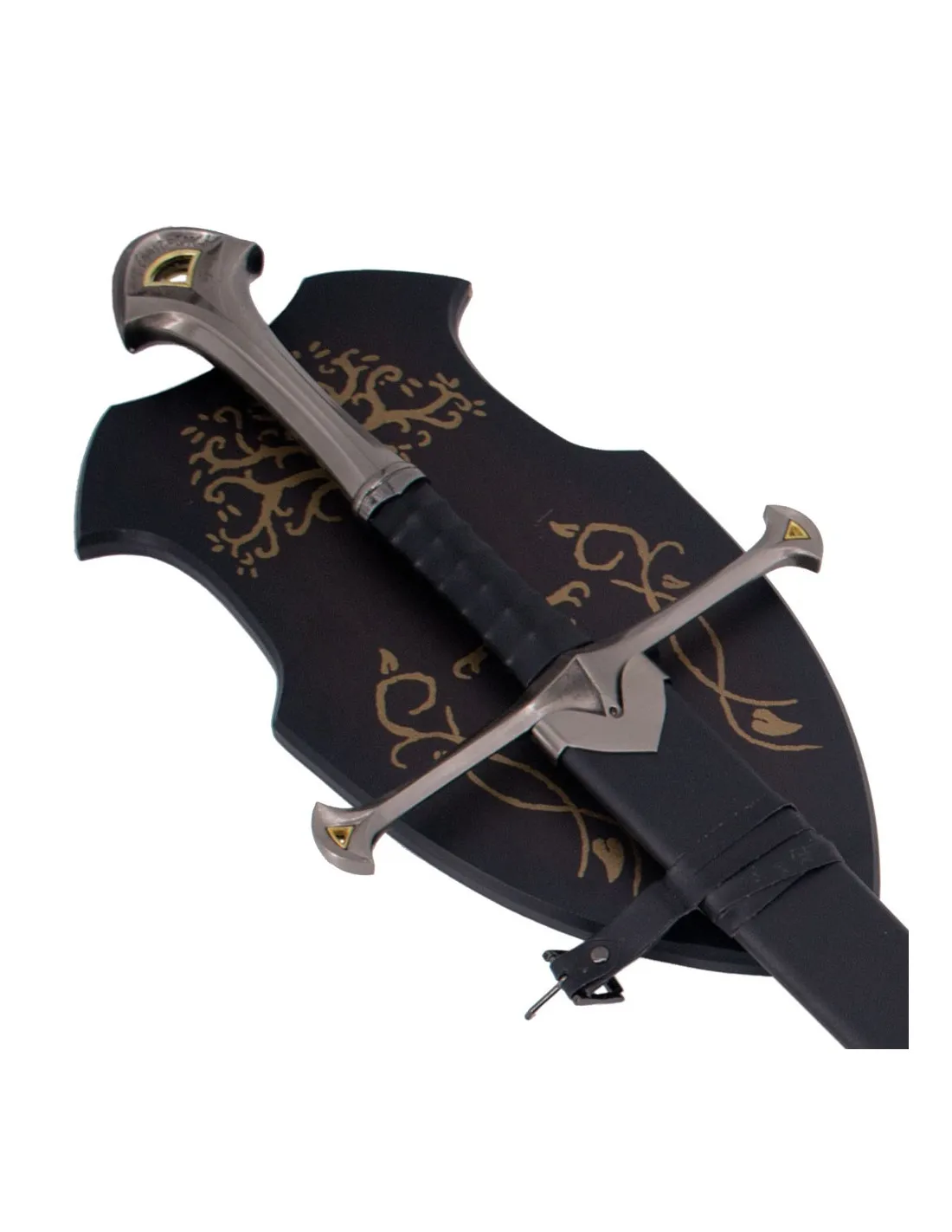 Espada Narsil con funda y soporte, 135 cms.