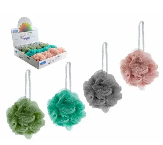 Esponja para baño colores surtidos