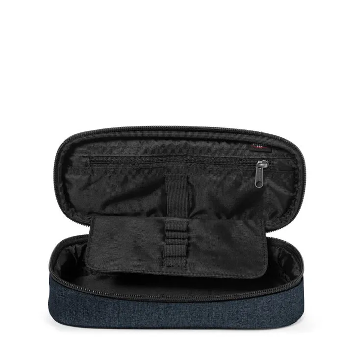 Estuche Eastpak escolar: PLUMIER OVAL EK71726W Triple Denim azul tejano