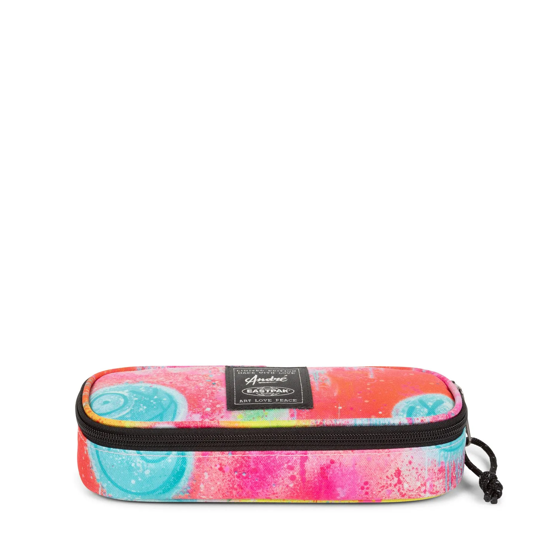 Estuche escolar Eastpak: PLUMIER OVAL SINGLE EK000717 3O9 FLUO CLOUDS ANDRÉ – multicolor