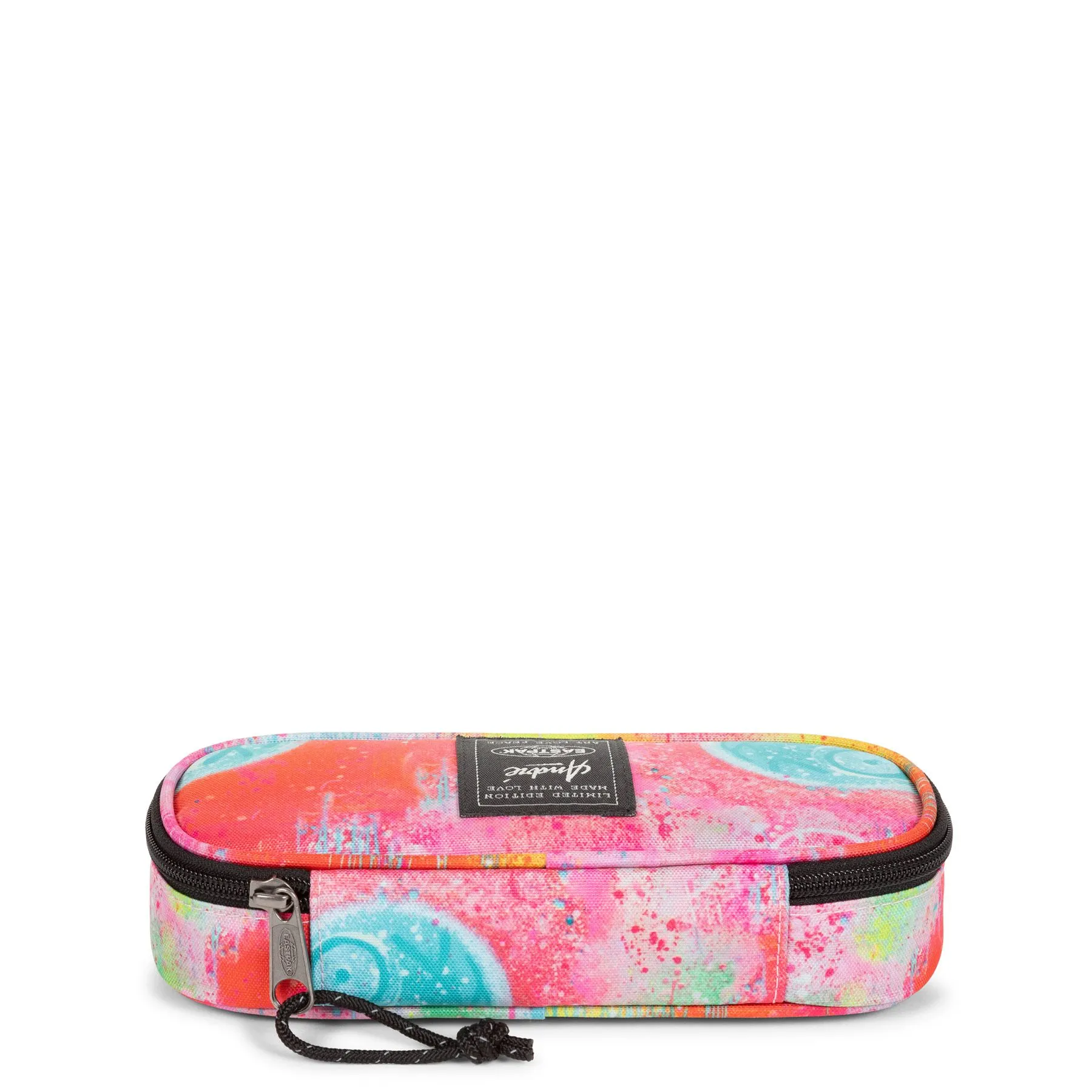 Estuche escolar Eastpak: PLUMIER OVAL SINGLE EK000717 3O9 FLUO CLOUDS ANDRÉ – multicolor