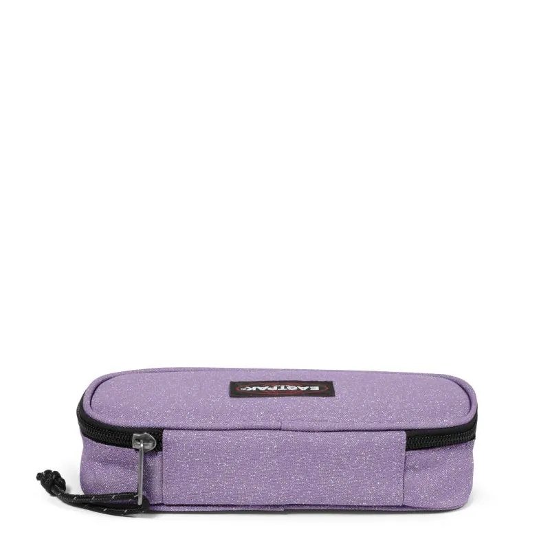 ESTUCHE ESCOLAR EASTPAK: PLUMIER OVAL SINGLE EK000717 4A5 SPARK LIVING LILA PURPURINA