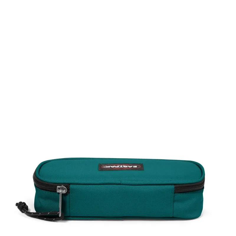 ESTUCHE ESCOLAR EASTPAK: PLUMIER OVAL SINGLE EK000717 7J1  PEACOCK GREEN VERDE PINO