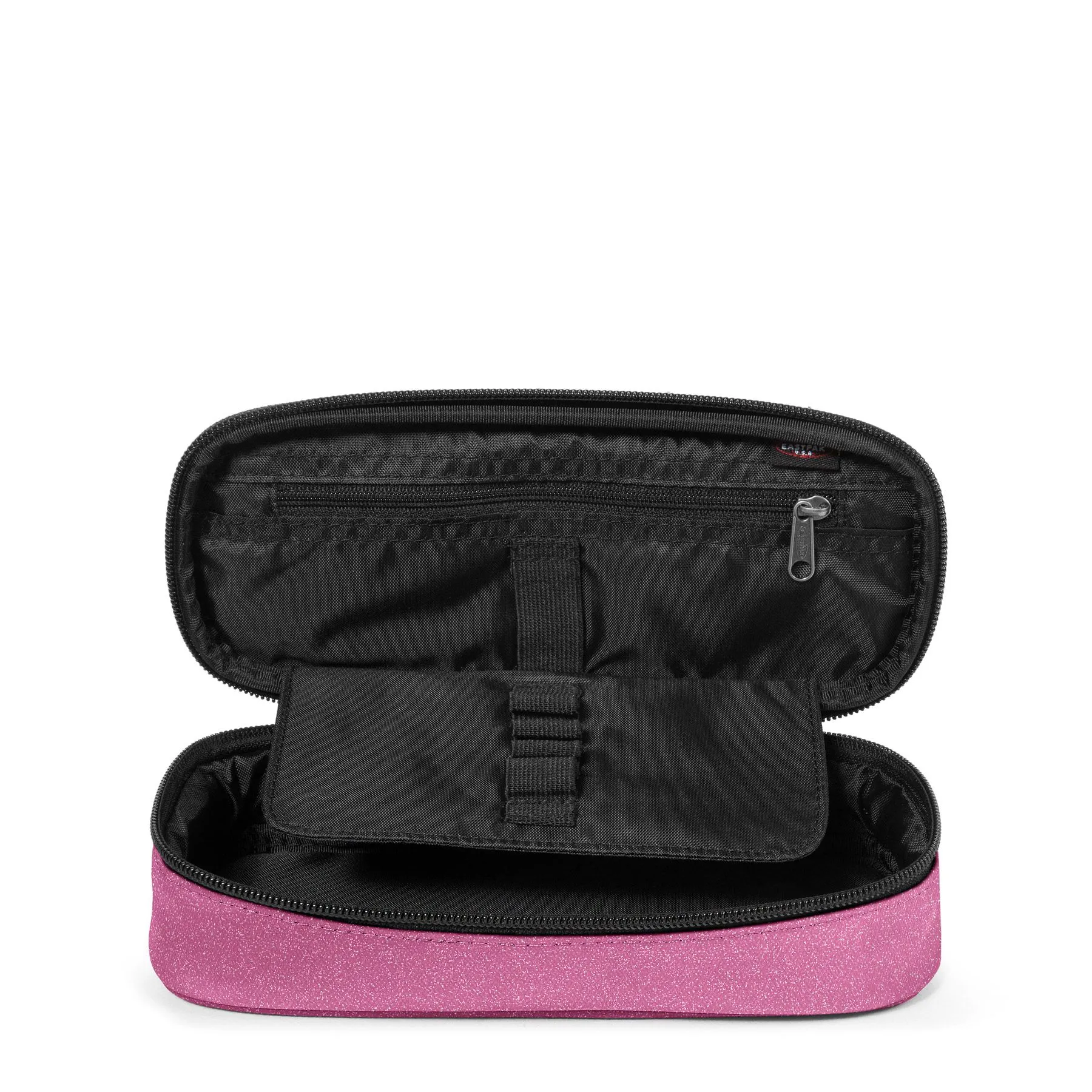 Estuche escolar Eastpak: PLUMIER OVAL SINGLE EK7179D5 Spark Cloud Pink rosa con purpurina