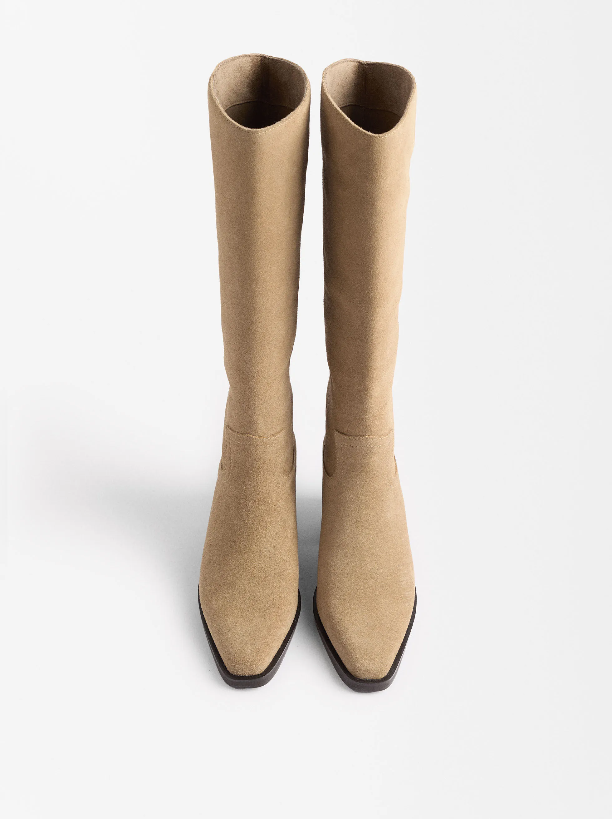 EXCLUSIVO ONLINE  BOTAS ALTAS DE PIEL