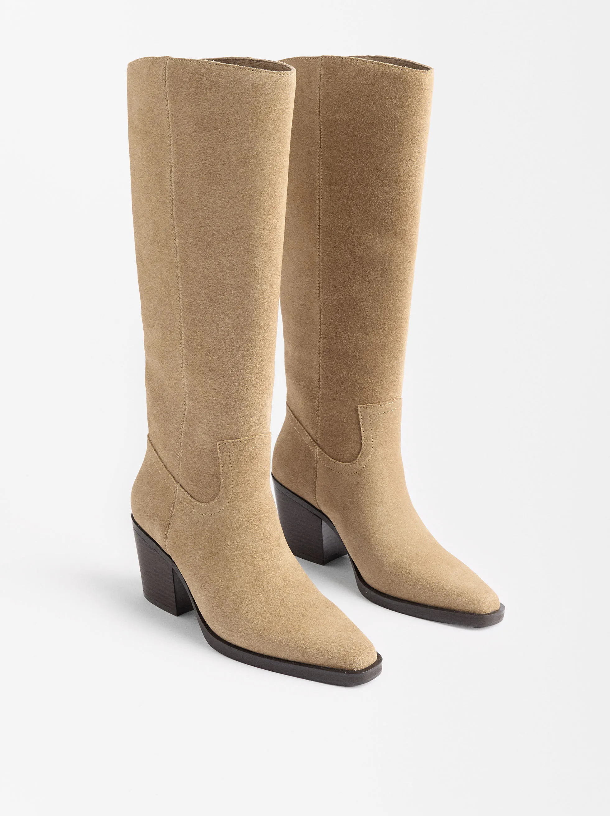 EXCLUSIVO ONLINE  BOTAS ALTAS DE PIEL