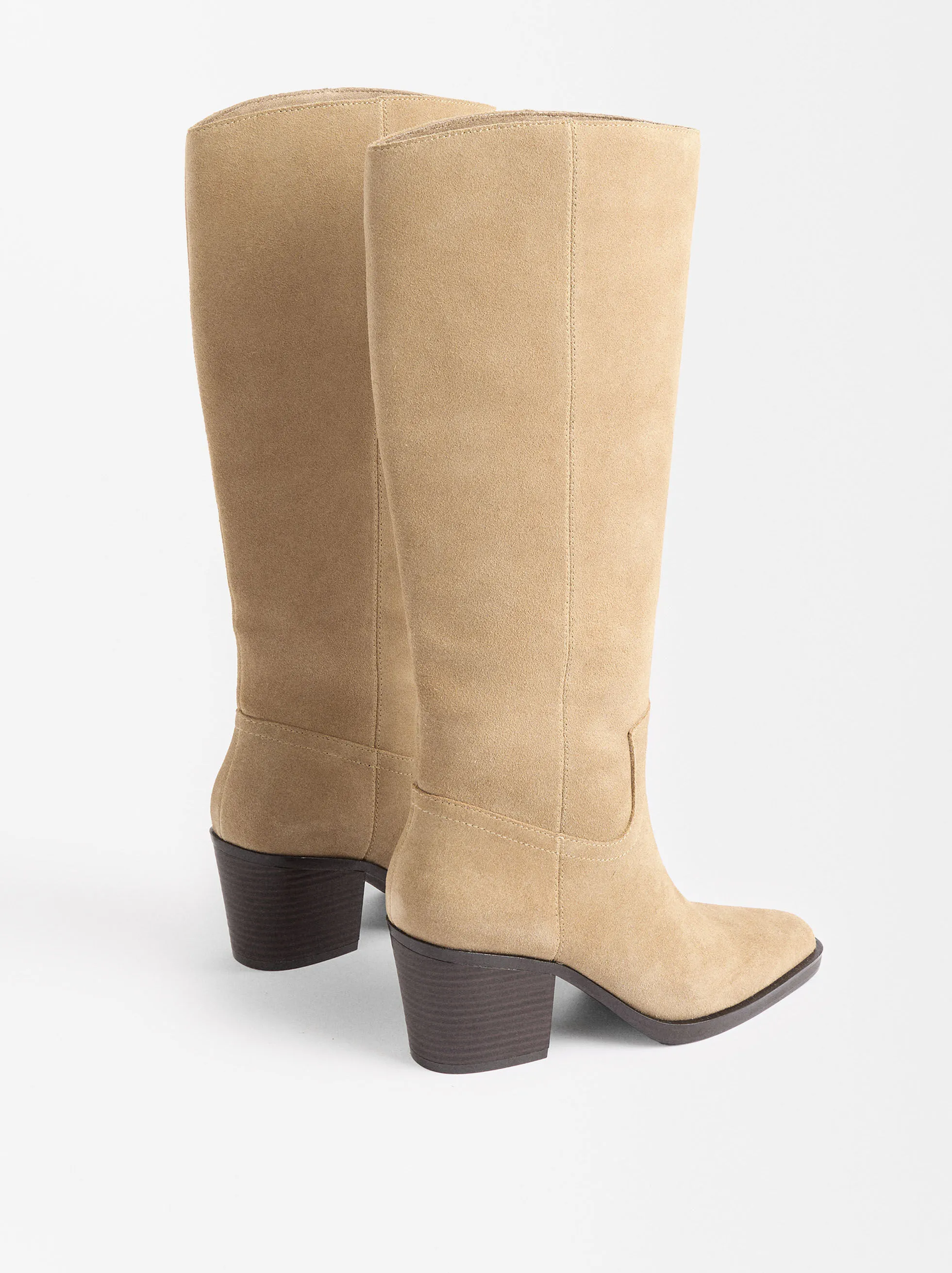 EXCLUSIVO ONLINE  BOTAS ALTAS DE PIEL