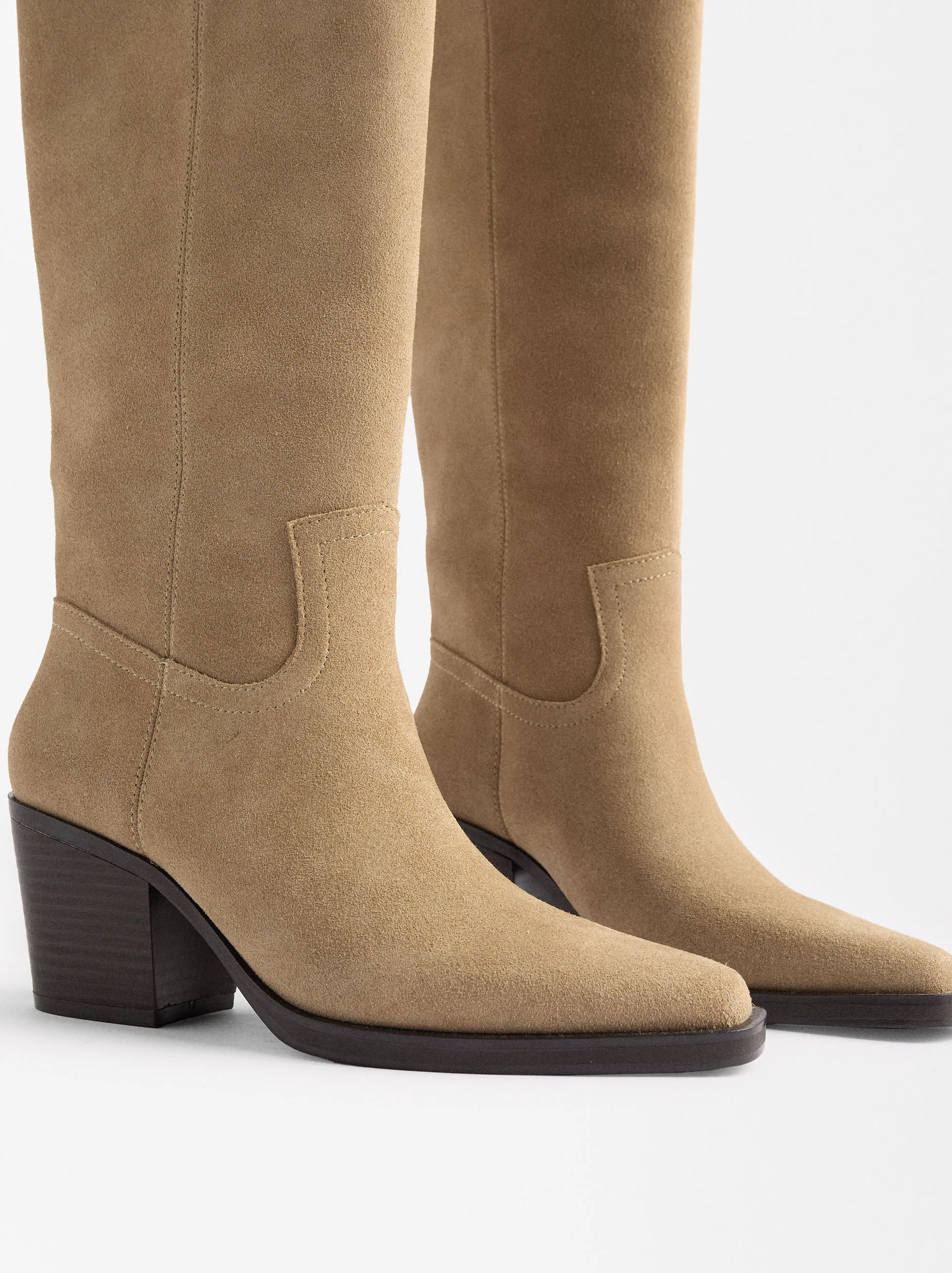 EXCLUSIVO ONLINE  BOTAS ALTAS DE PIEL