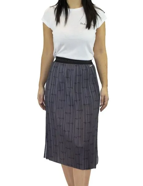 falda pepe jeans  plisada con aberturas
