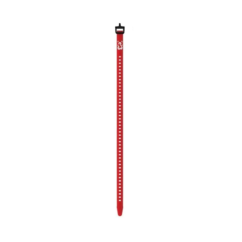 FIJACIóN DE ESQUíS G3 CORREA DE TENSIóN 650MM UNIVERSAL (ROJO)