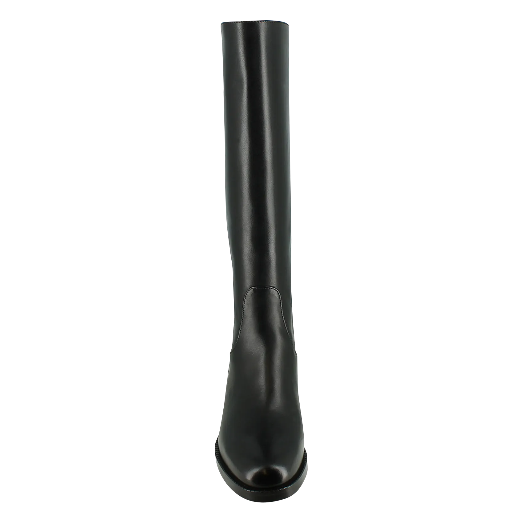 FLEUR  BOTAS ALTAS DE PIEL EN NEGRO