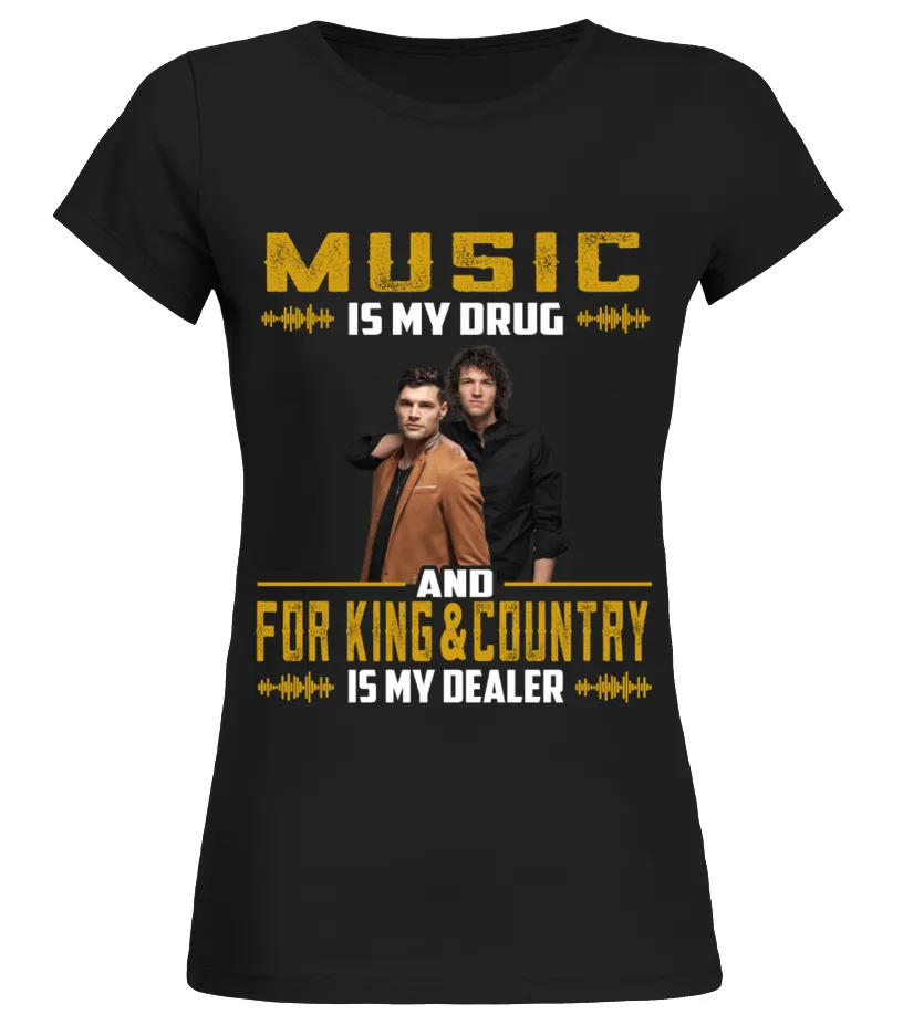 FOR KING & COUNTRY IS MY DEALER Camiseta cuello redondo Mujer