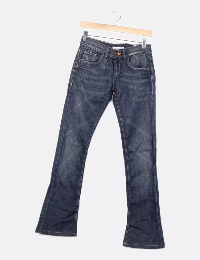 Fornarina Jeans denim azul campana