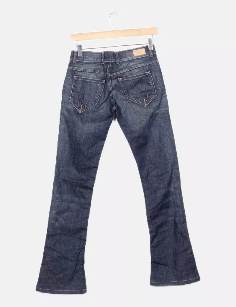 Fornarina Jeans denim azul campana