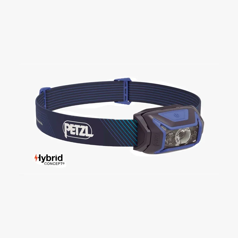 FRONTAL PETZL ACTIK CORE 600 LUMENS AZUL