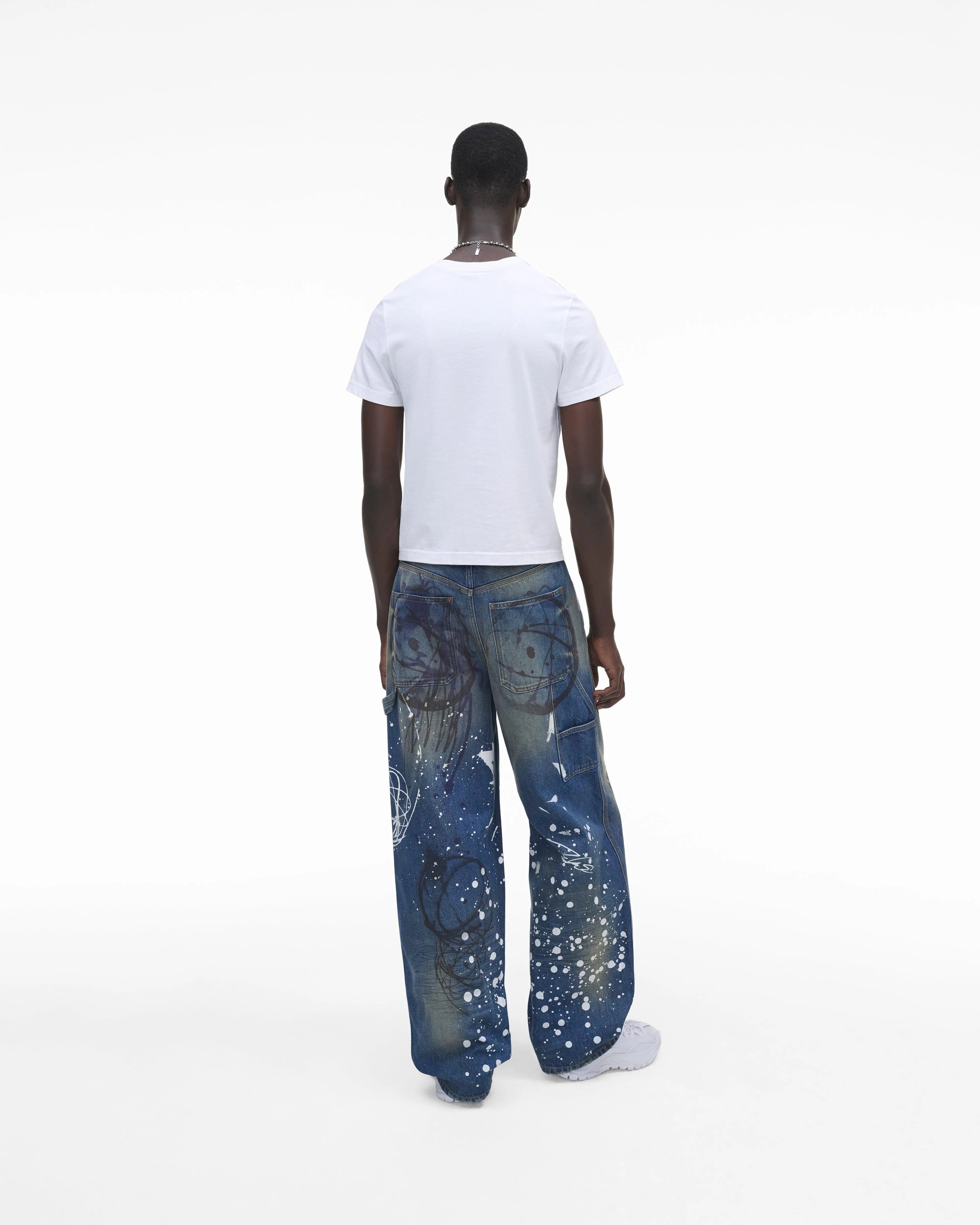 Futura x Marc Jacobs Painted Oversized Jean
