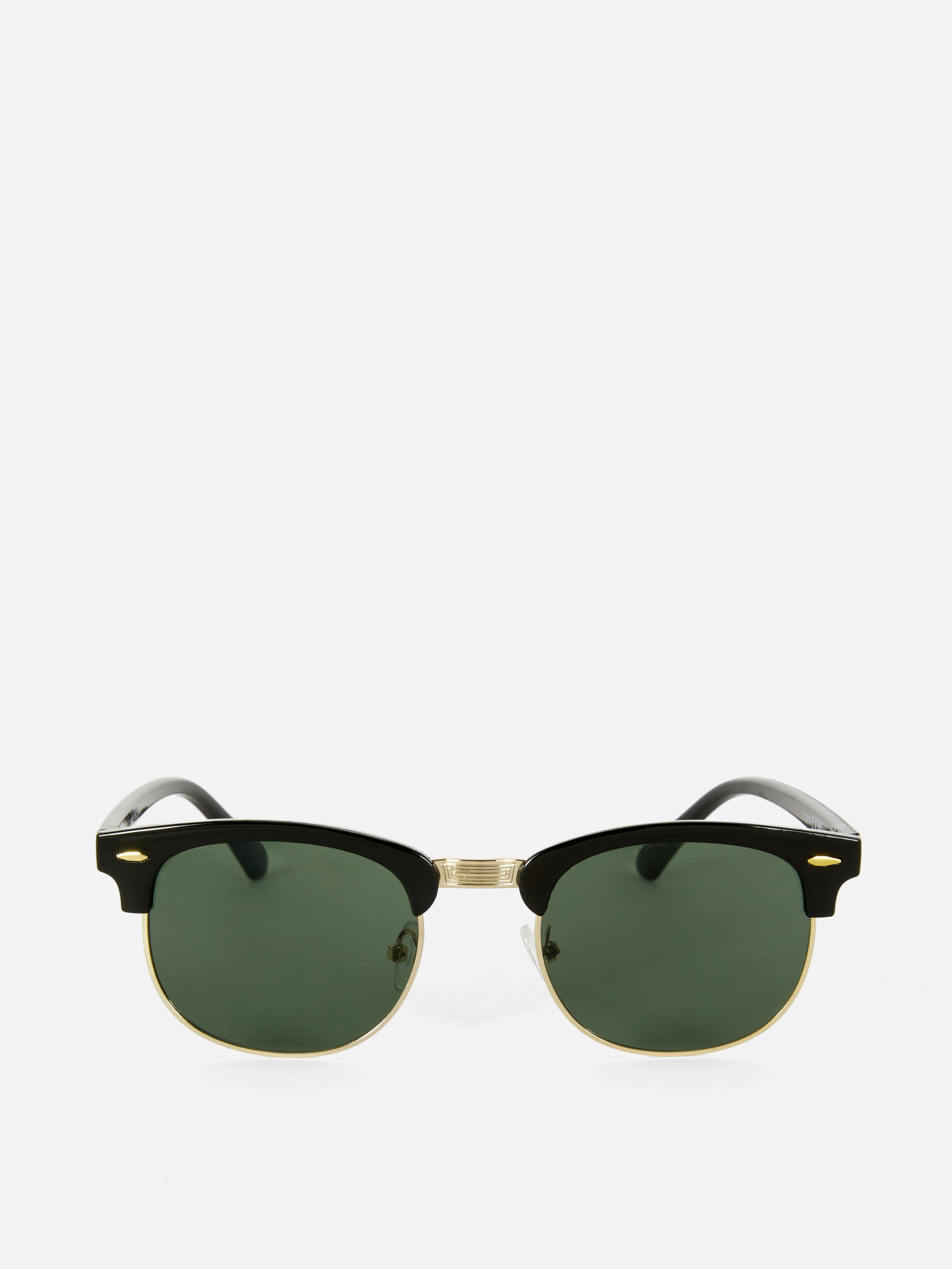 Gafas de sol de media montura de asta