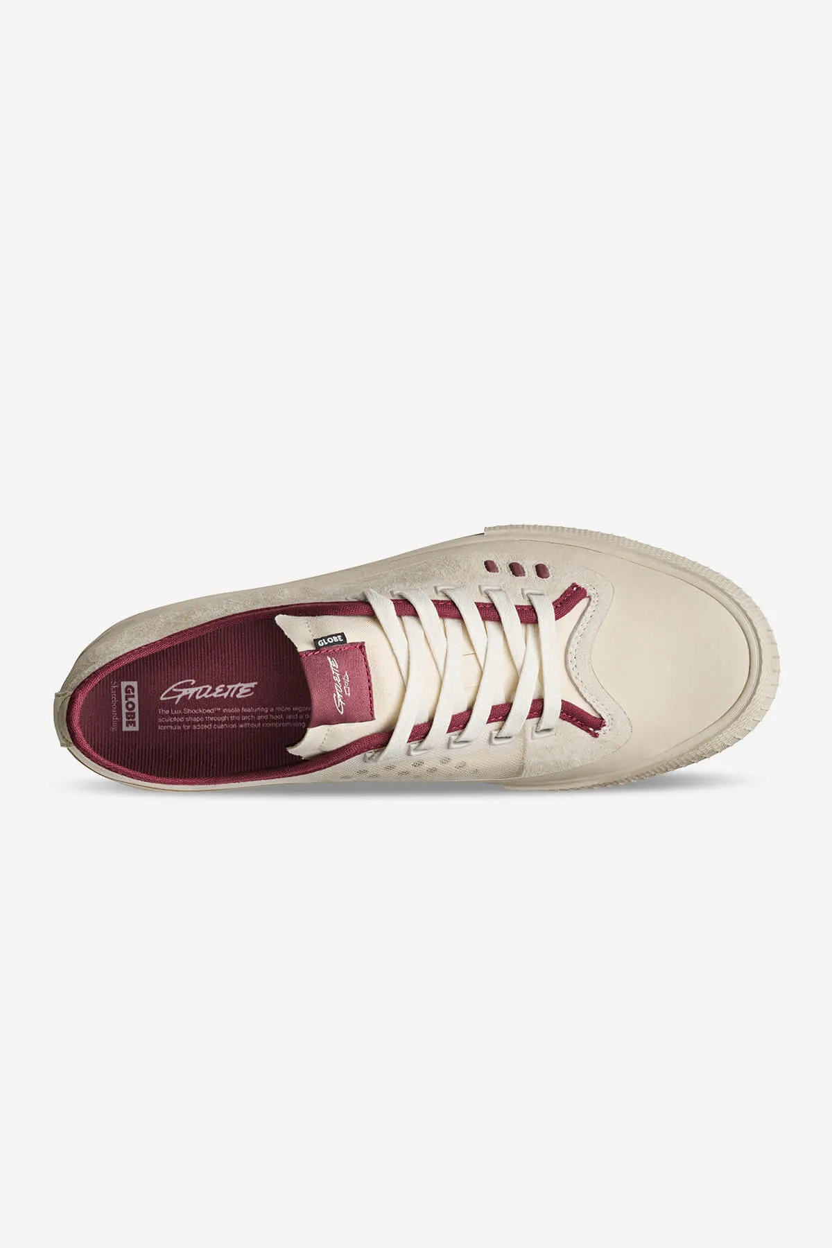GILLETTE  CREAM/POMEGRANATE  SKATE SHOES