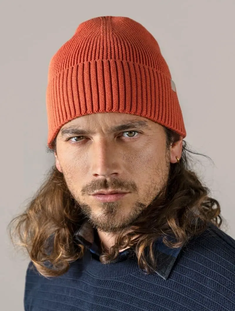 Gorro de punto unisex 100% algodón orgánico