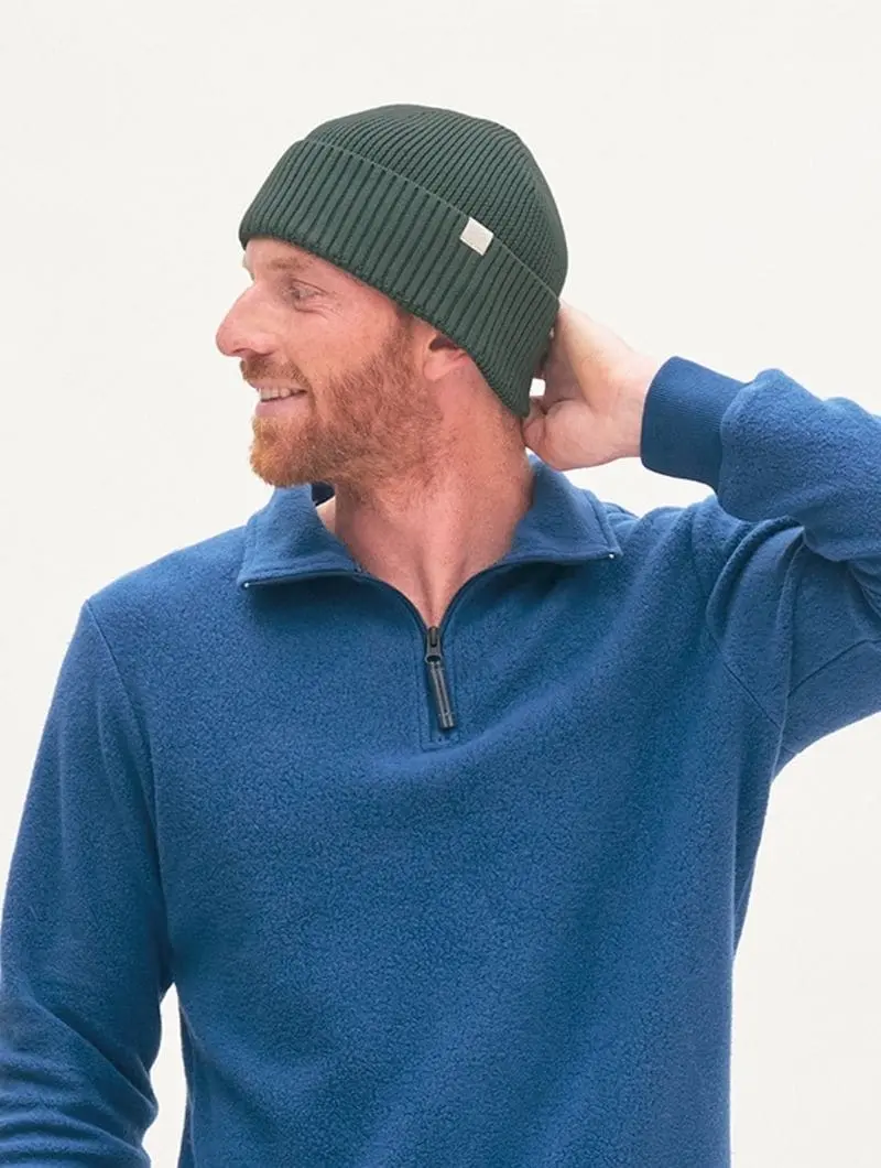 Gorro de punto unisex 100% algodón orgánico