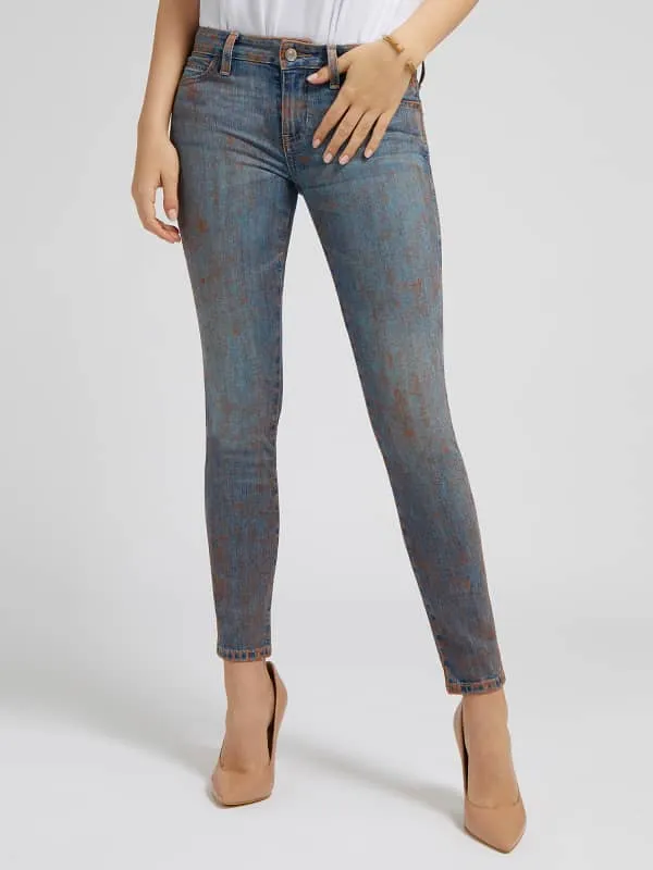 GUESS Vintage Look Skinny Fit Denim