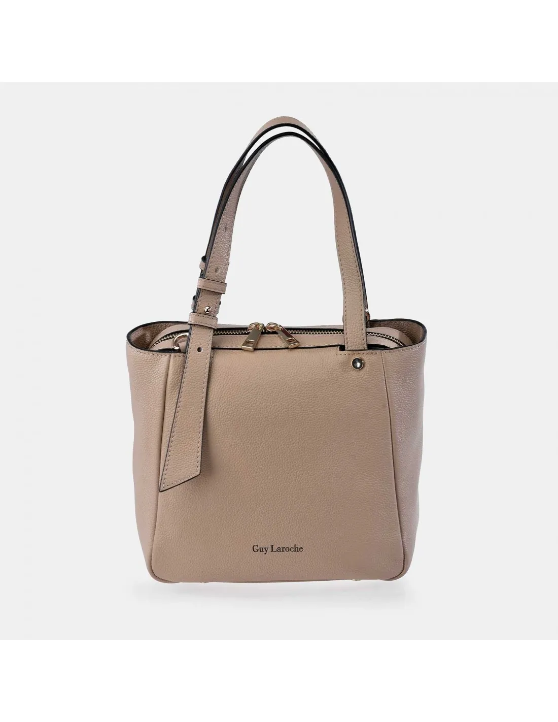 GUY LAROCHE Bolso de mano con bandolera en piel para mujer
