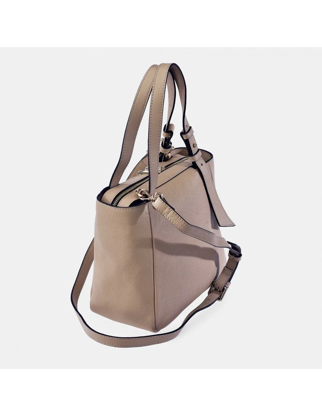 GUY LAROCHE Bolso de mano con bandolera en piel para mujer
