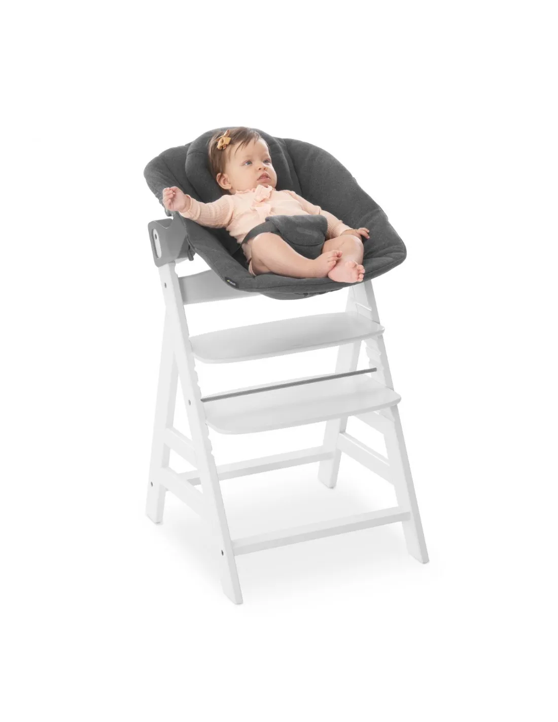 Hamaca bebé Hauck alpha bouncer premium jersey charcoal