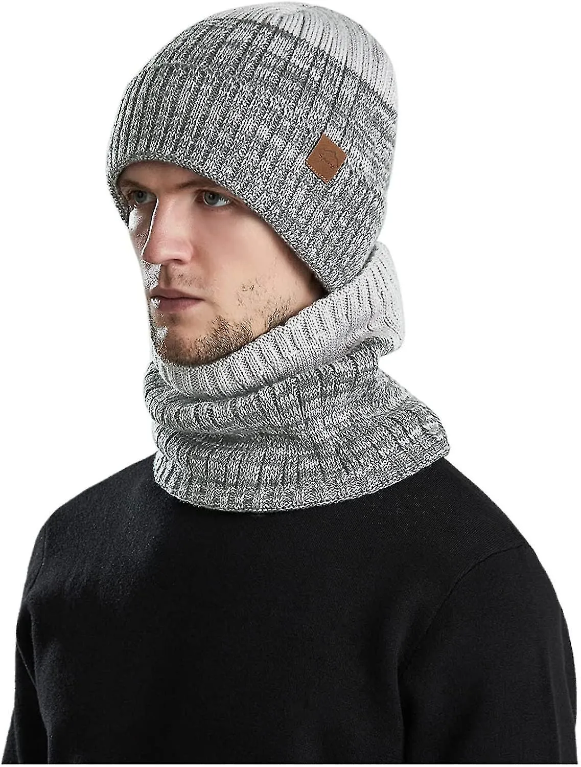 Hat Newborn Boy Mask And Fleece Hood For Adults Knitted And Windproof Hat Scarf Winter Knitted Hats For Men Warm Coif Hats Slip 