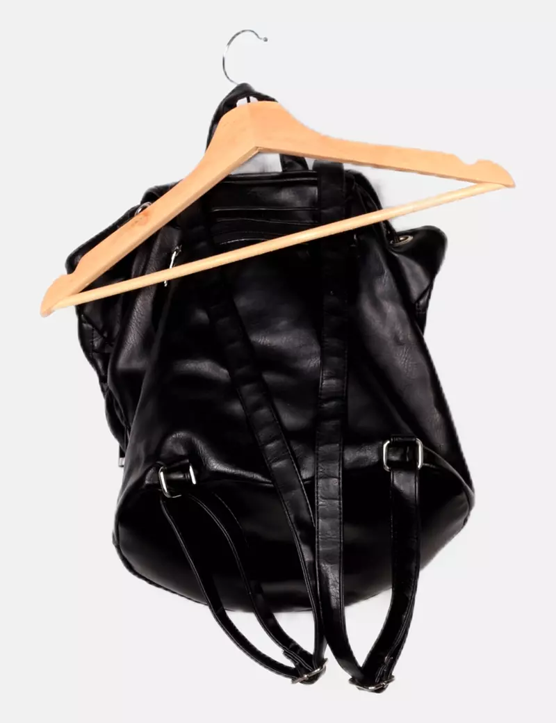 Herbosa Mochila negra casual