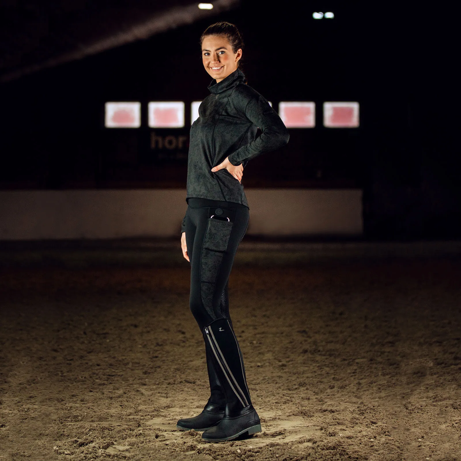 Horze Botas Altas de Neopreno Nome