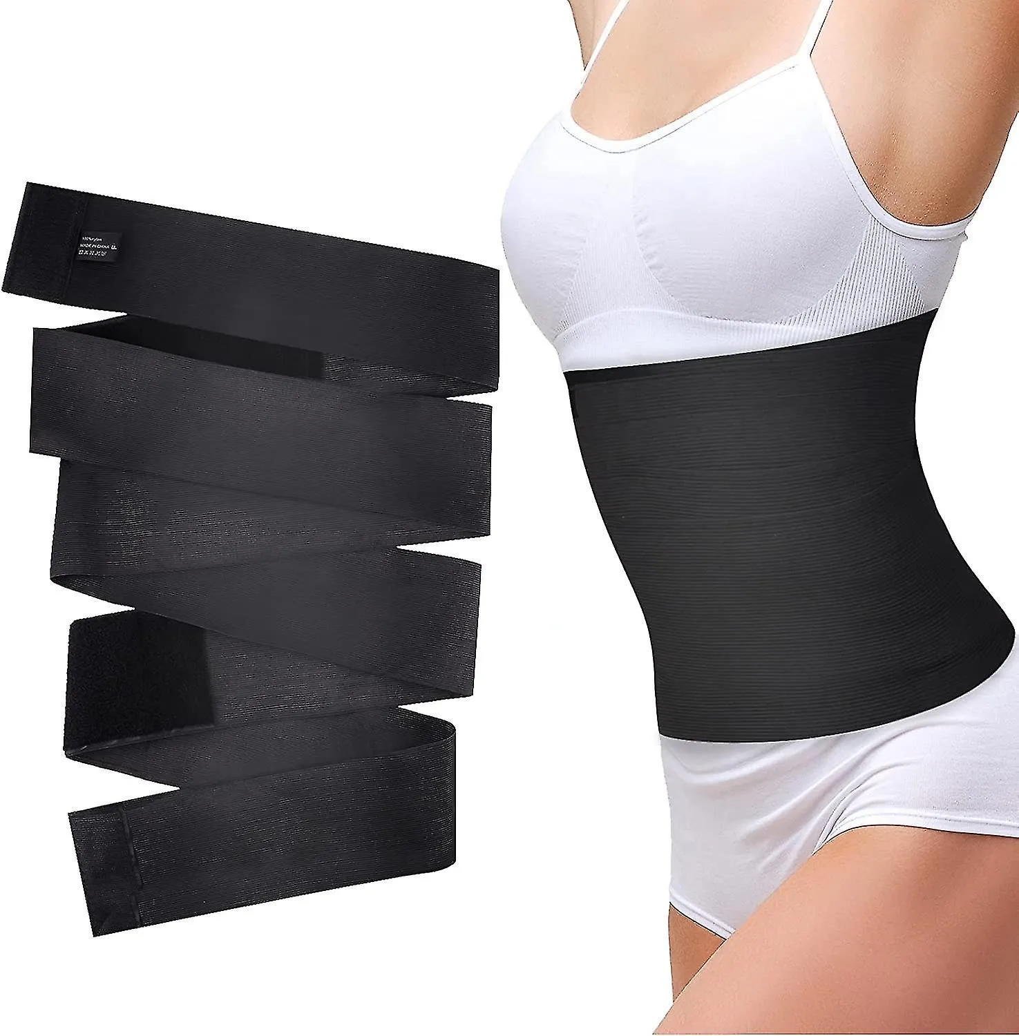 Invisible Women's Body Shaping Tummy Beltdle Wrap Cintura Soporte lumbar