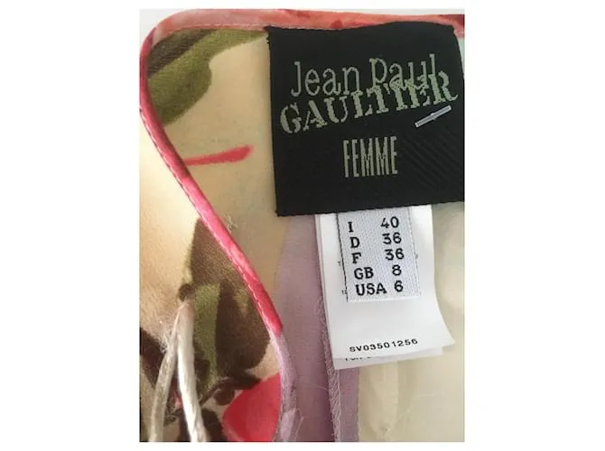 Jean Paul Gaultier Pantalones, leggings Multicolor 