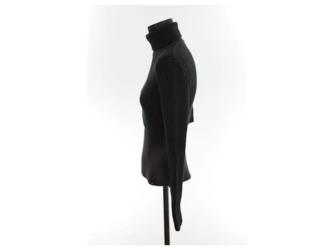 Jean Paul Gaultier Sueter de lana Negro 