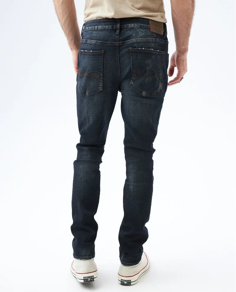 Jean Skinny oscuro para hombre