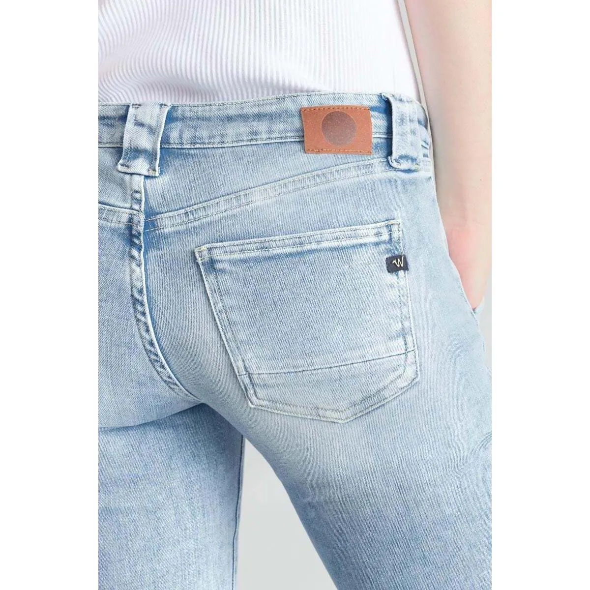 Jeans flare flare, largo 34