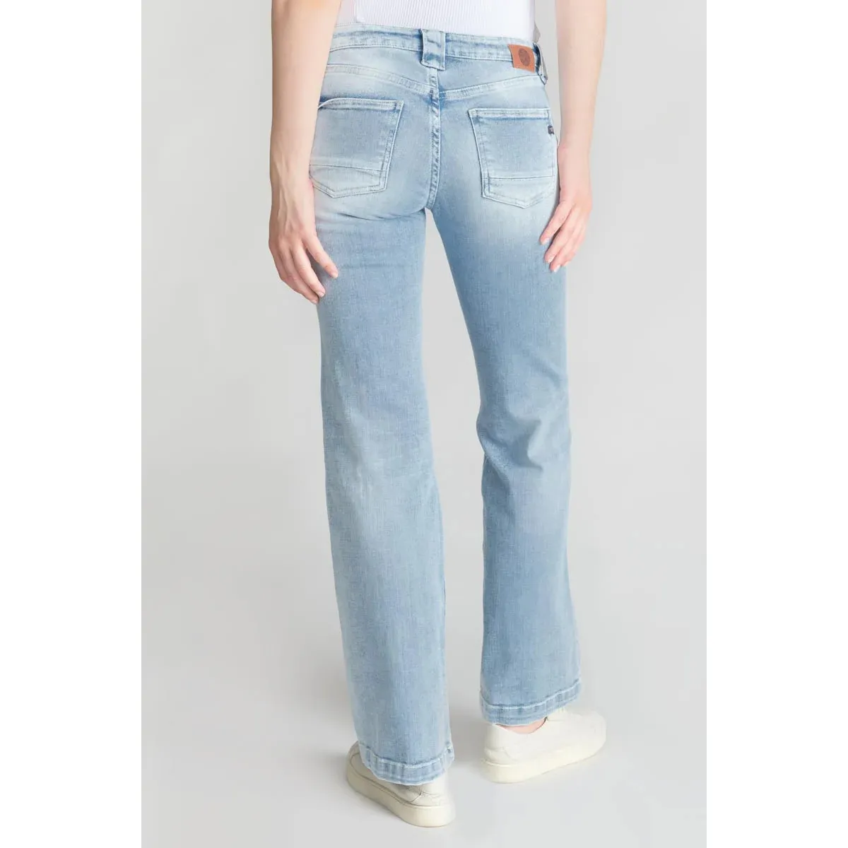 Jeans flare flare, largo 34