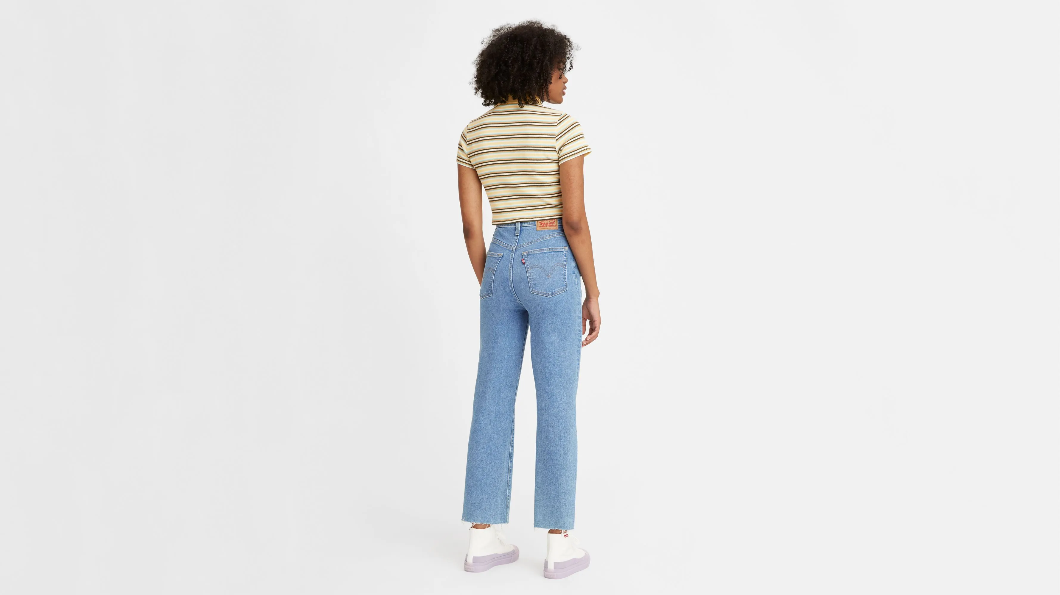 Jeans Rectos Tobilleros Ribcage