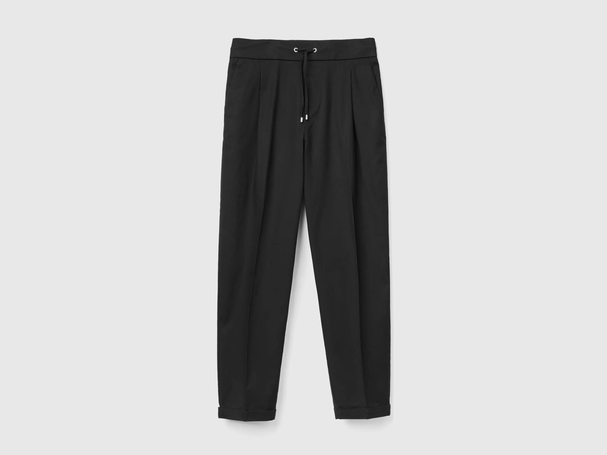 Joggers de algodón elástico