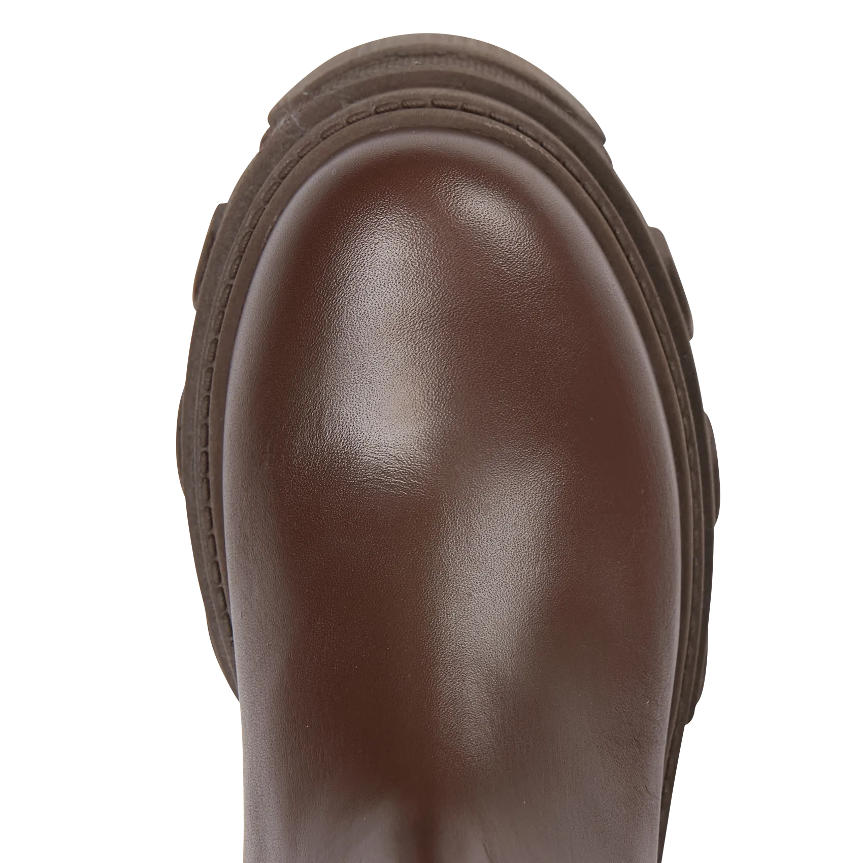 KATIUSKA  BOTAS ALTAS DE PIEL EN MARRON