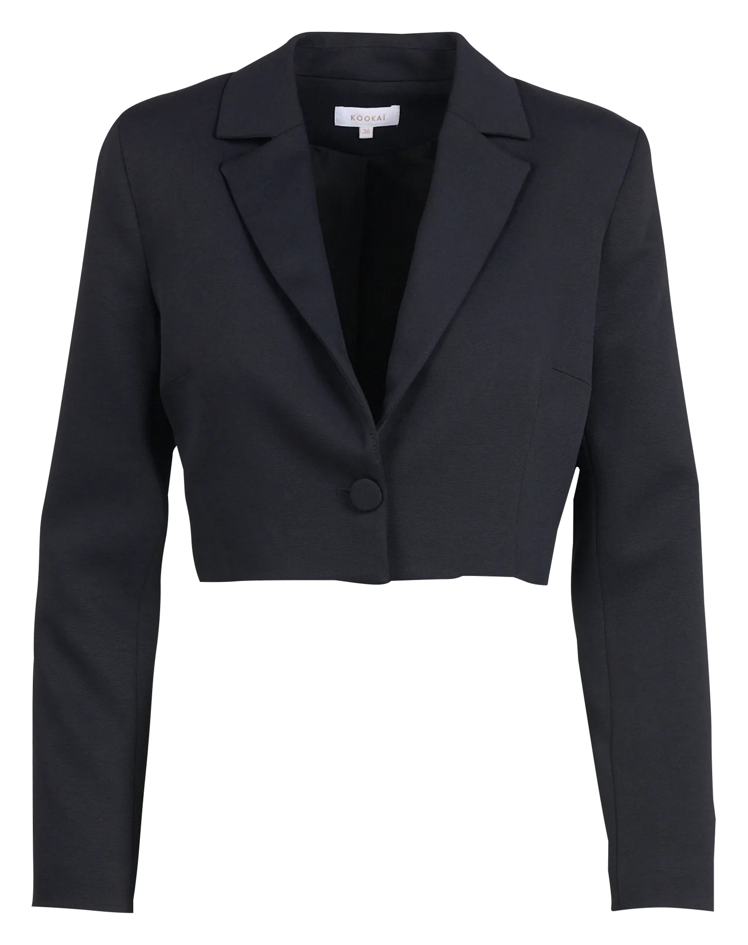 KOBE  CHAQUETA DE TRAJE CORTA EN NEGRO