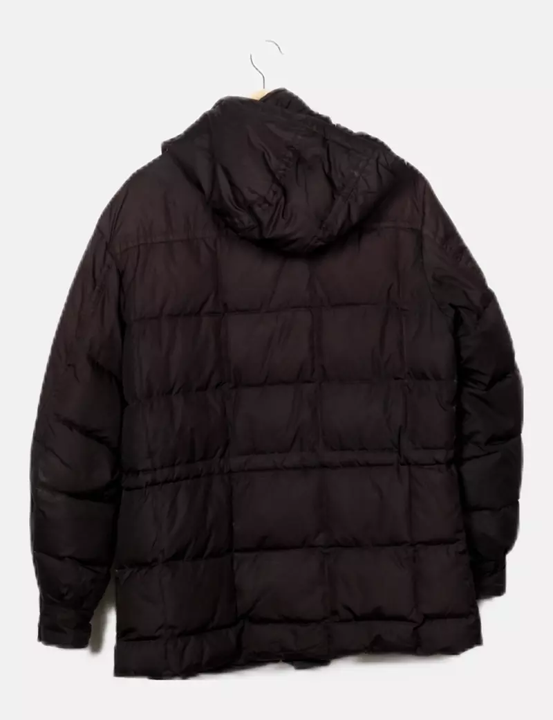 LAB Chaqueta negra acolchada
