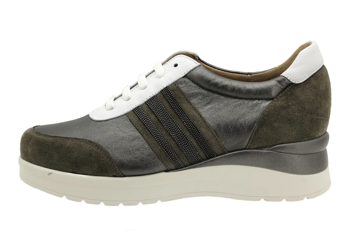 LACEUP SHOE MINK SUEDE