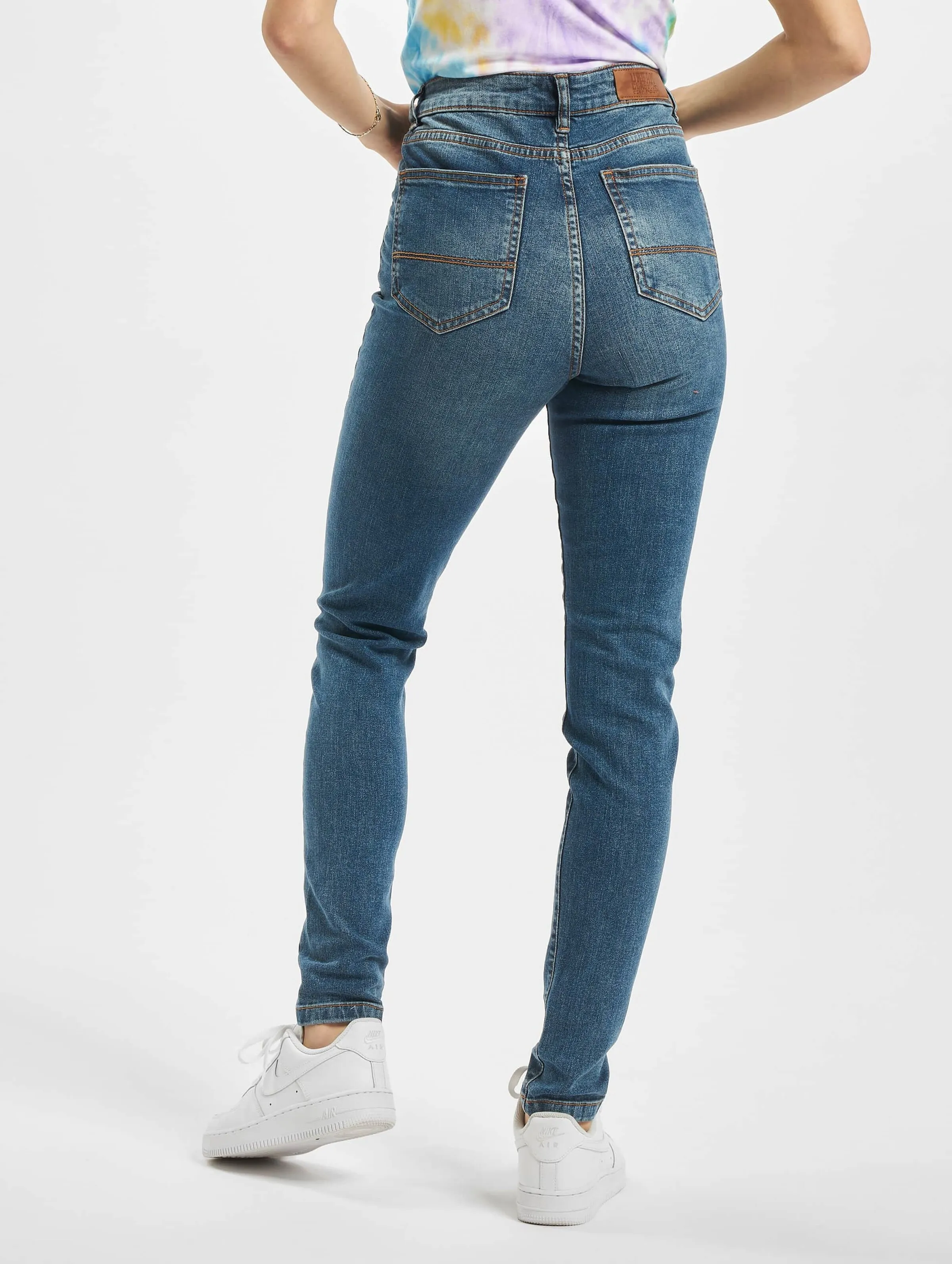 Ladies Skinny High Waist