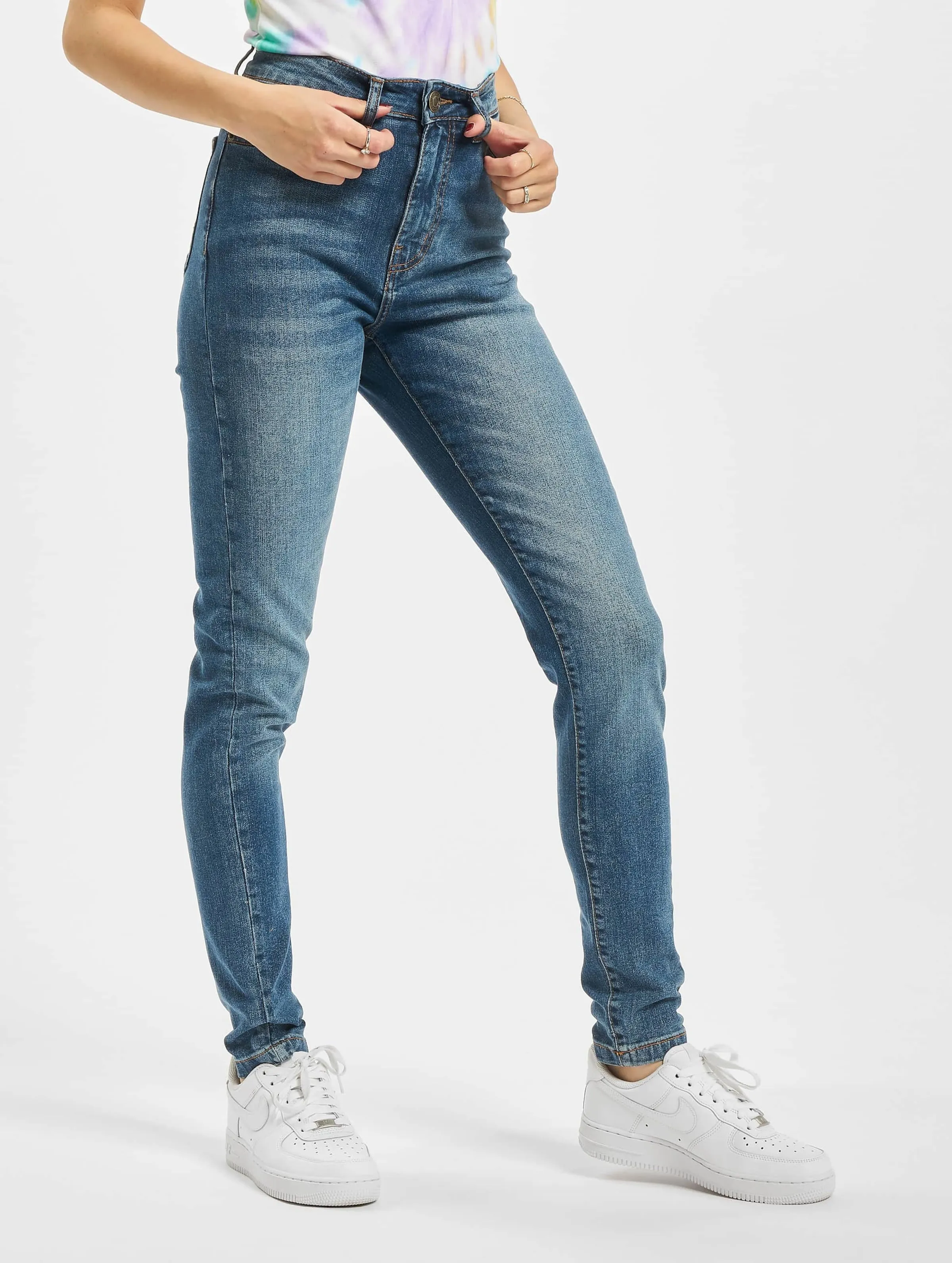 Ladies Skinny High Waist