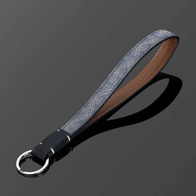 Llave de la cadena de llave llavero billetera llaves de automóvil de lujo llaves de coches de acero inoxidable diseñadores chapa