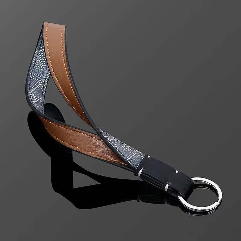 Llave de la cadena de llave llavero billetera llaves de automóvil de lujo llaves de coches de acero inoxidable diseñadores chapa